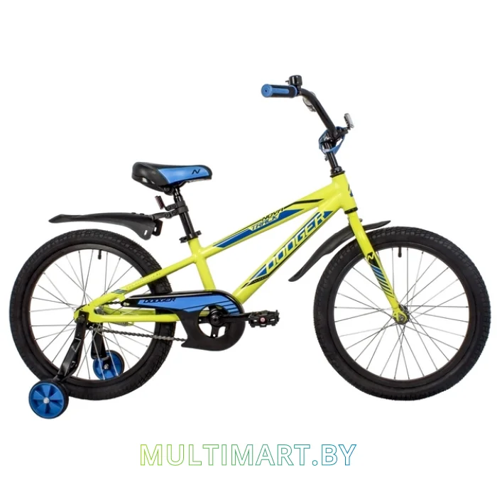 Детский велосипед Novatrack Dodger 205ADODGER.GN22 (зеленый, 2022)